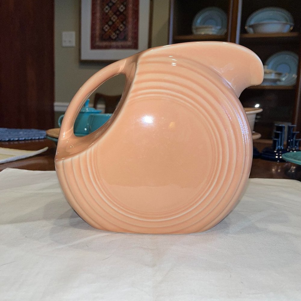 Fiestaware Large Disk Pitcher Apricot NWOB